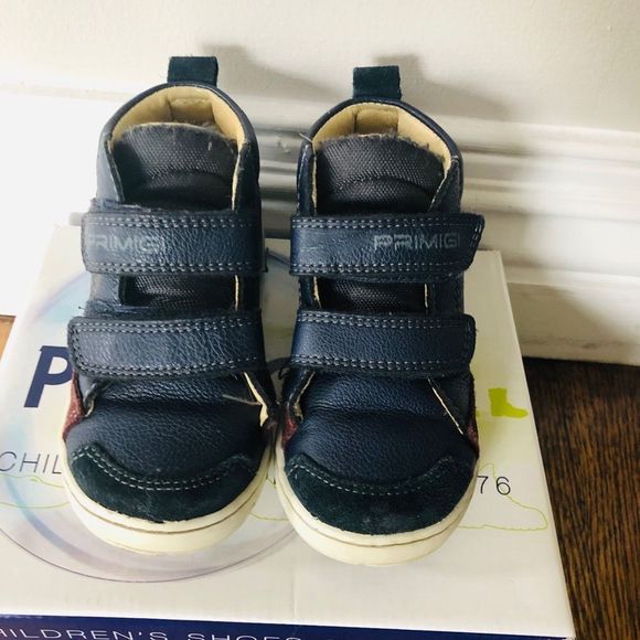 Designer Primigi Toddler boys boots size 24 - Picture 1 of 3
